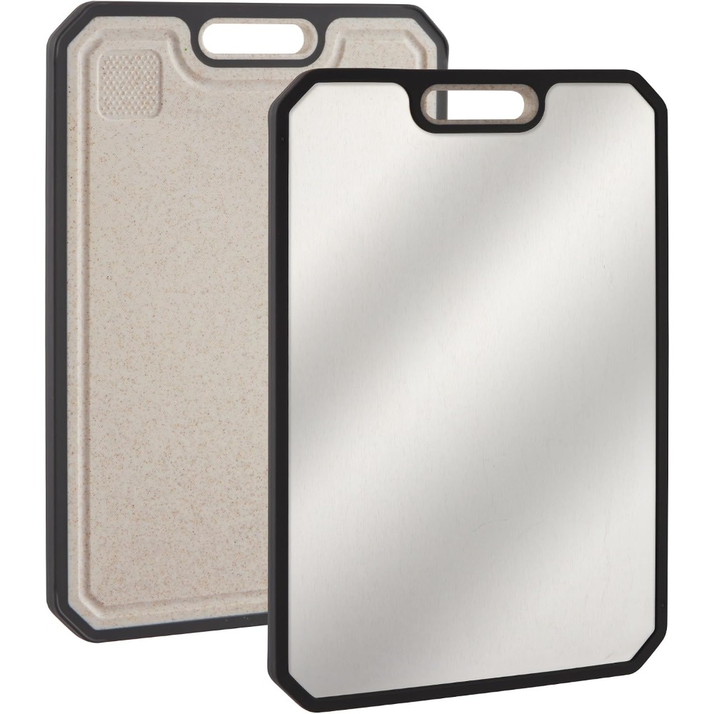 Stainless Steel Straw - Stainless Steel Chopping Board 38.5 x