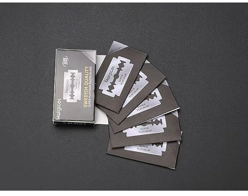Safety Razor Handle - Wholesale 20 Pcs Double Steel Edge