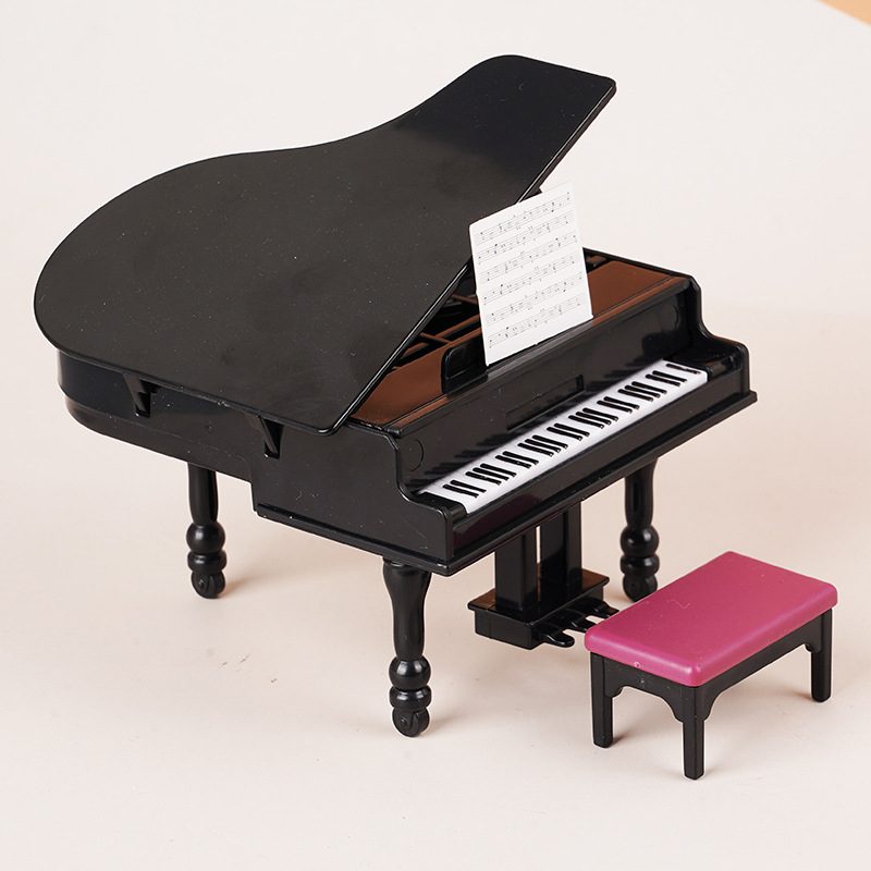 1:12 Dollhouse Miniature Piano - Sustainable Living Products ulasan dan harga