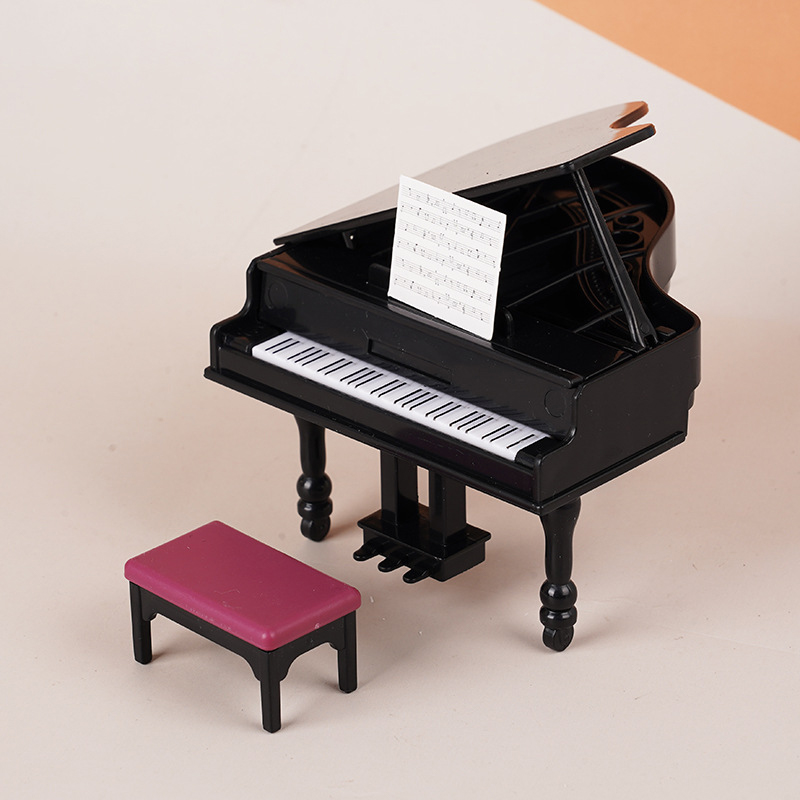 1:12 Dollhouse Miniature Piano - Sustainable Living Products ulasan dan harga