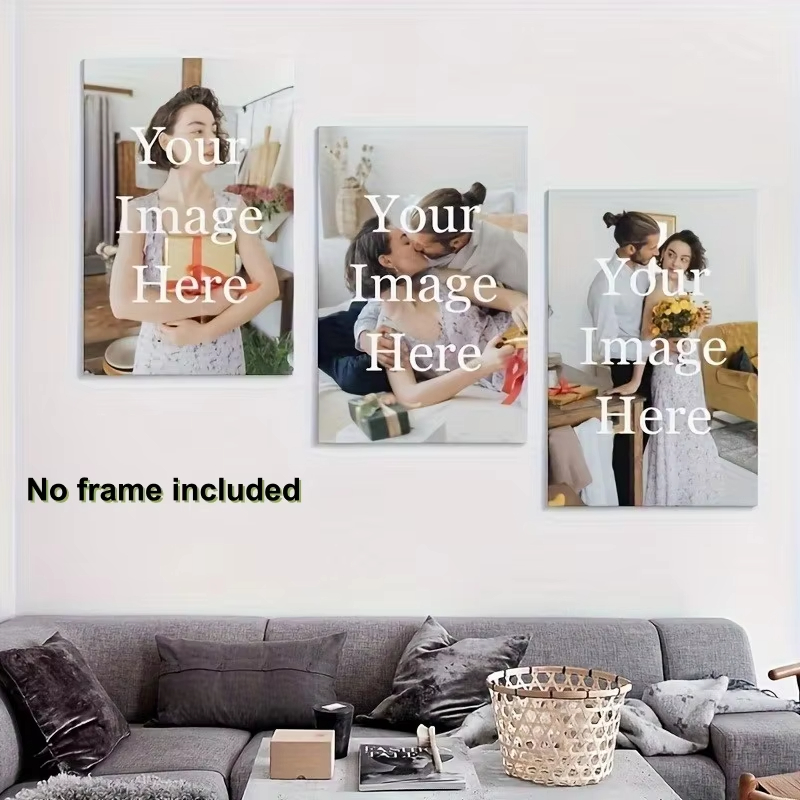3pcs Frameless Custom Photo Ca - Sustainable Living Products ulasan dan harga