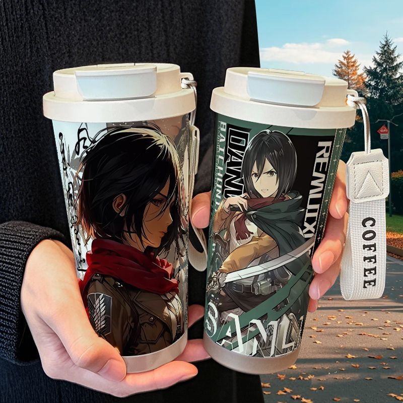Attack on Titan Mikasa Ackerma - Stainless Steel Straw ulasan dan harga