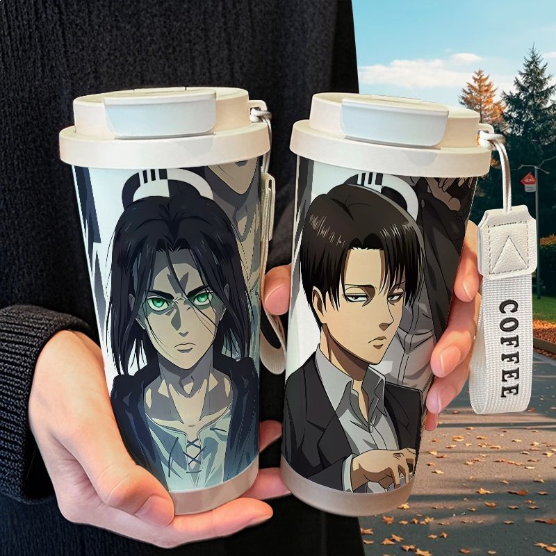 Attack on Titan Mikasa Ackerma - Stainless Steel Straw ulasan dan harga