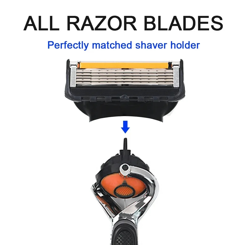 5-Layer Replaceable Safety Bla - Safety Razor Handle ulasan dan harga