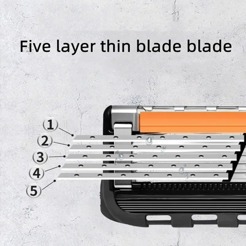 5-Layer Replaceable Safety Bla - Safety Razor Handle ulasan dan harga
