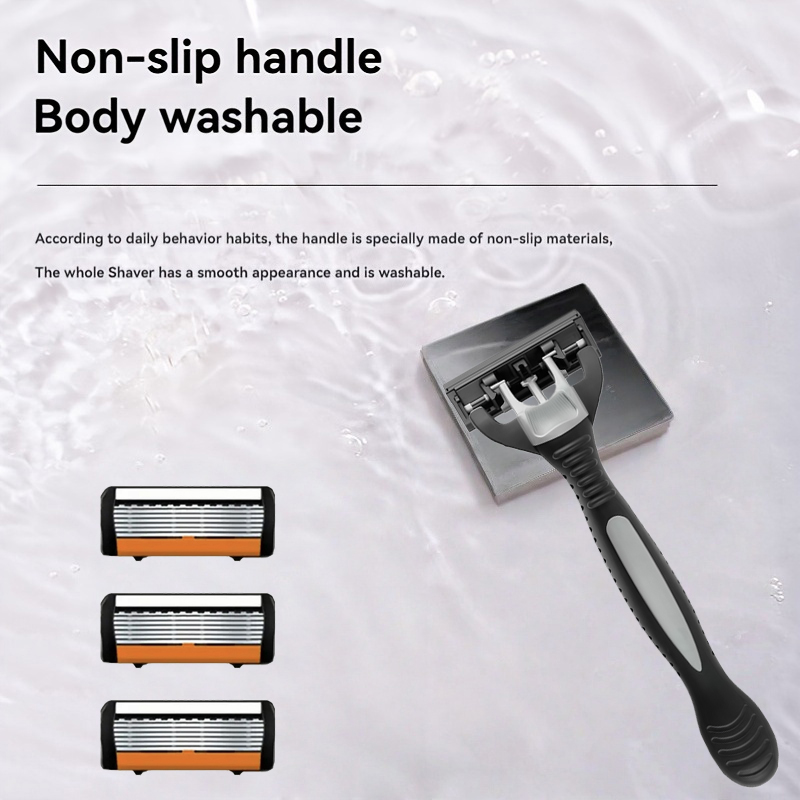 NEW Shaver Men Razor Shaving 6 - Safety Razor Handle ulasan dan harga
